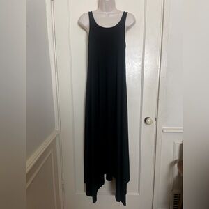 Natural Life Softest Tank Maxi Dress Ever with Sharkbite Hem